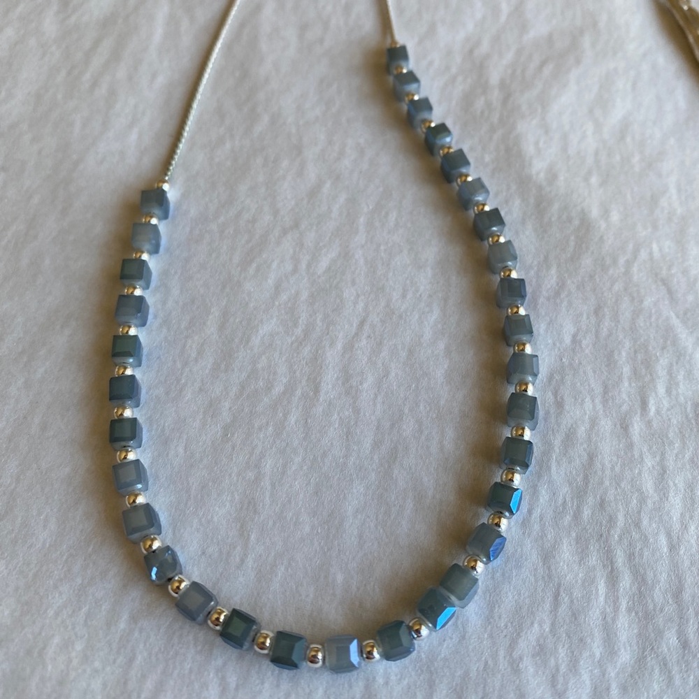 Ocean Blue Adjustable Necklace 🌊